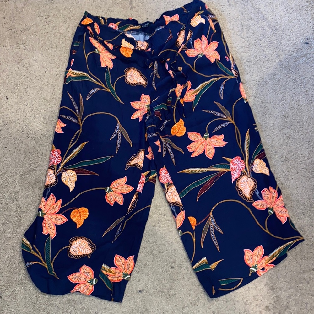 LOFT Straight Crop Pants